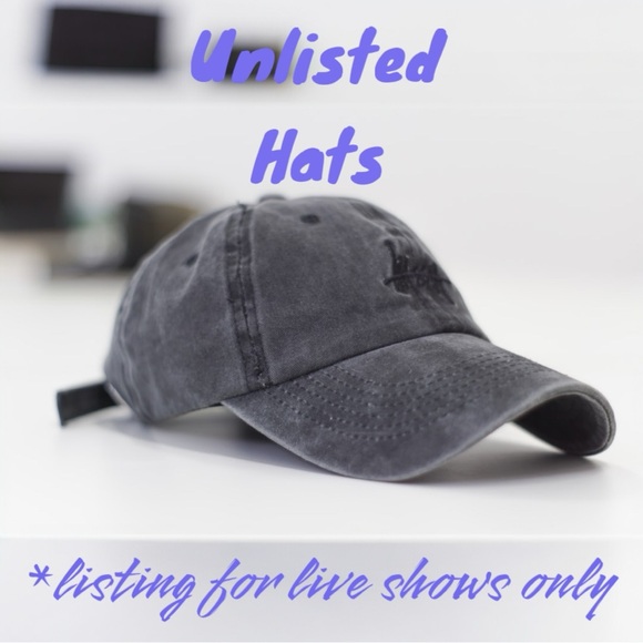 Unlisted Accessories - Unlisted Hat Listing